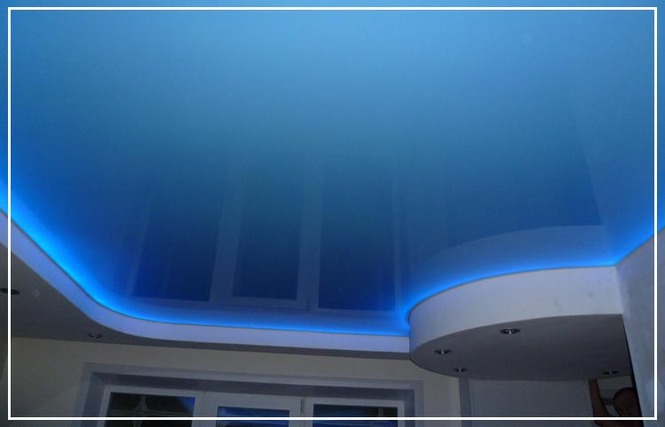 светодиодная подсветка натяжного потолка недорого в перми закамске краснокамске